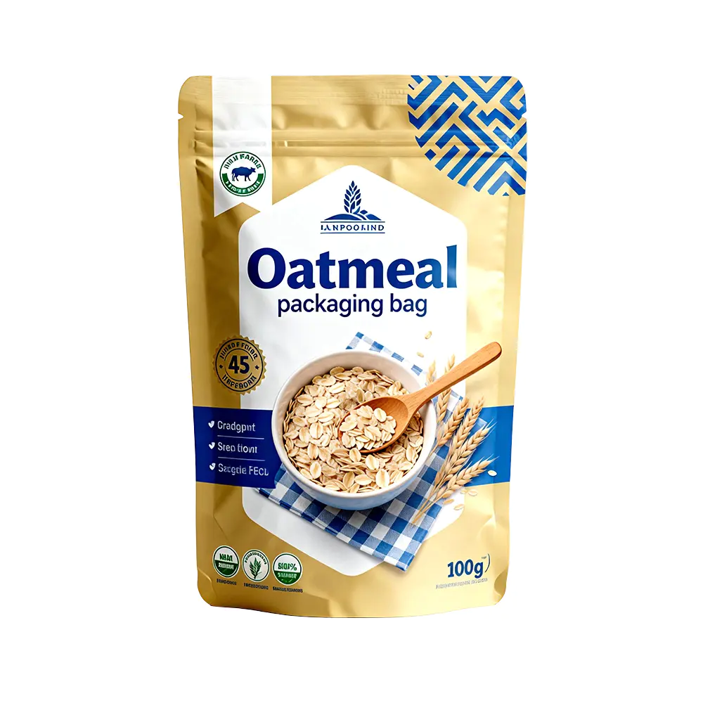 Bolsas de embalaje específicas para avena