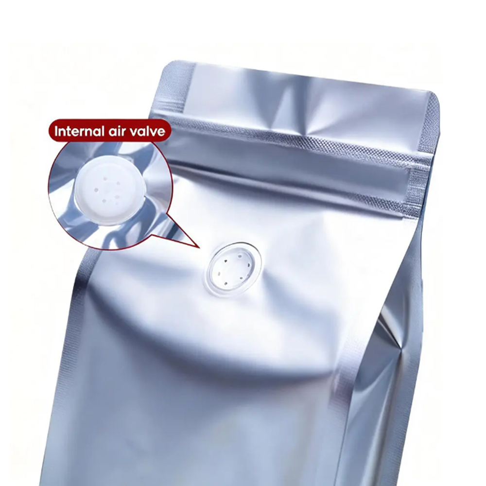 Bolsa de válvula transpirable unidireccional