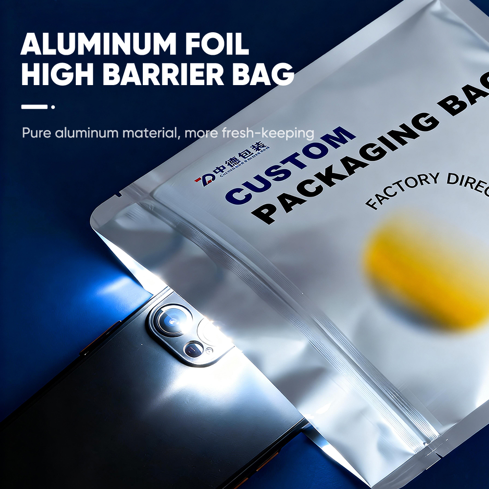 Bolsas de aluminio de alta barrera