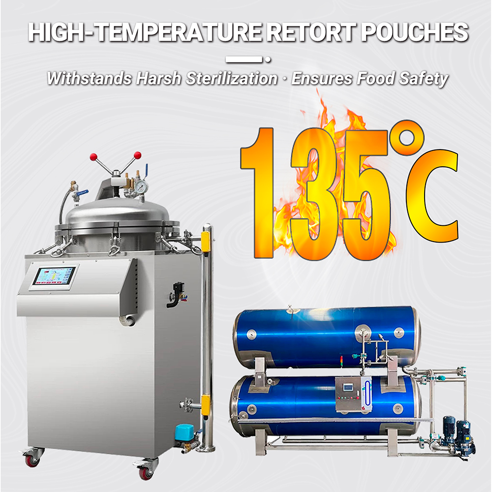 Bolsas de retorta de alta temperatura